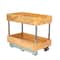 Household Essentials Glidez Wood 2-Tier Cabinet Organizer